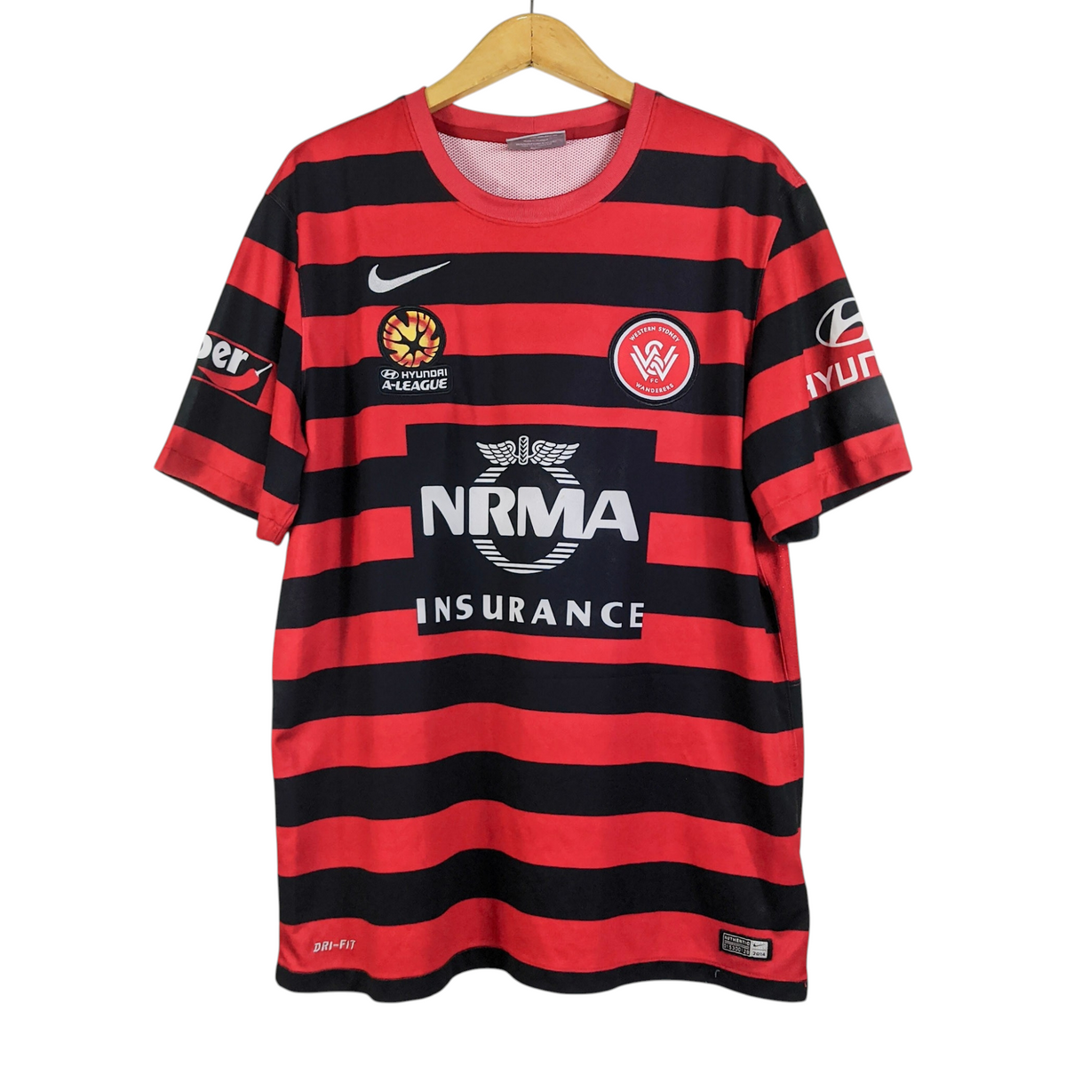 Original Western Sydney Wanderers 2014/15 Home - Mooy #10 Size XL