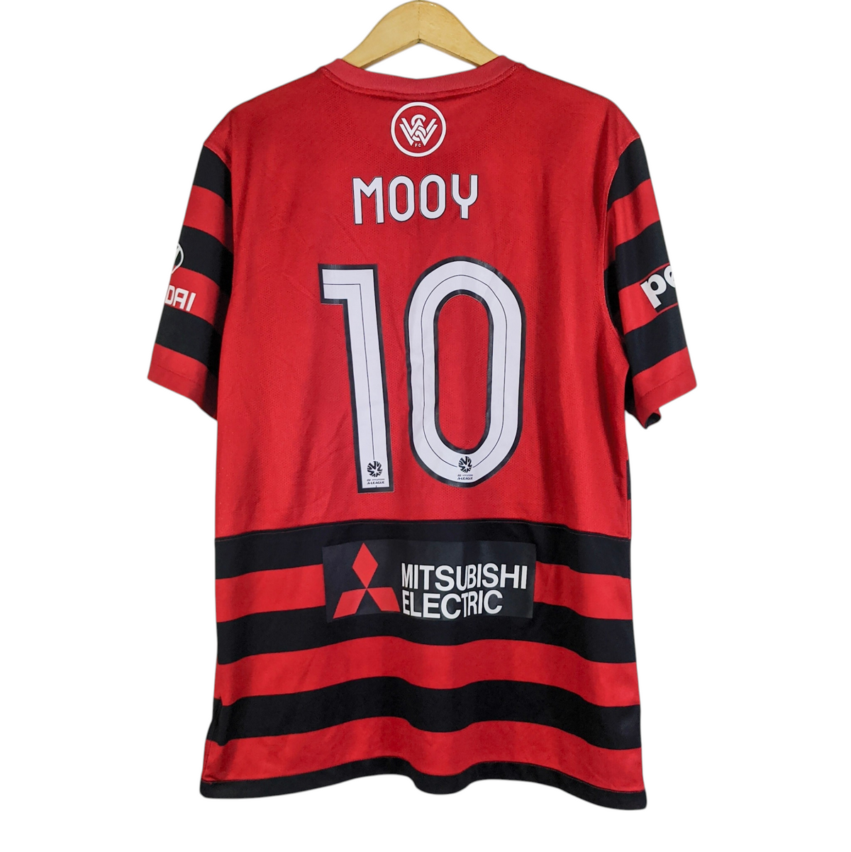 Original Western Sydney Wanderers 2014/15 Home - Mooy #10 Size XL