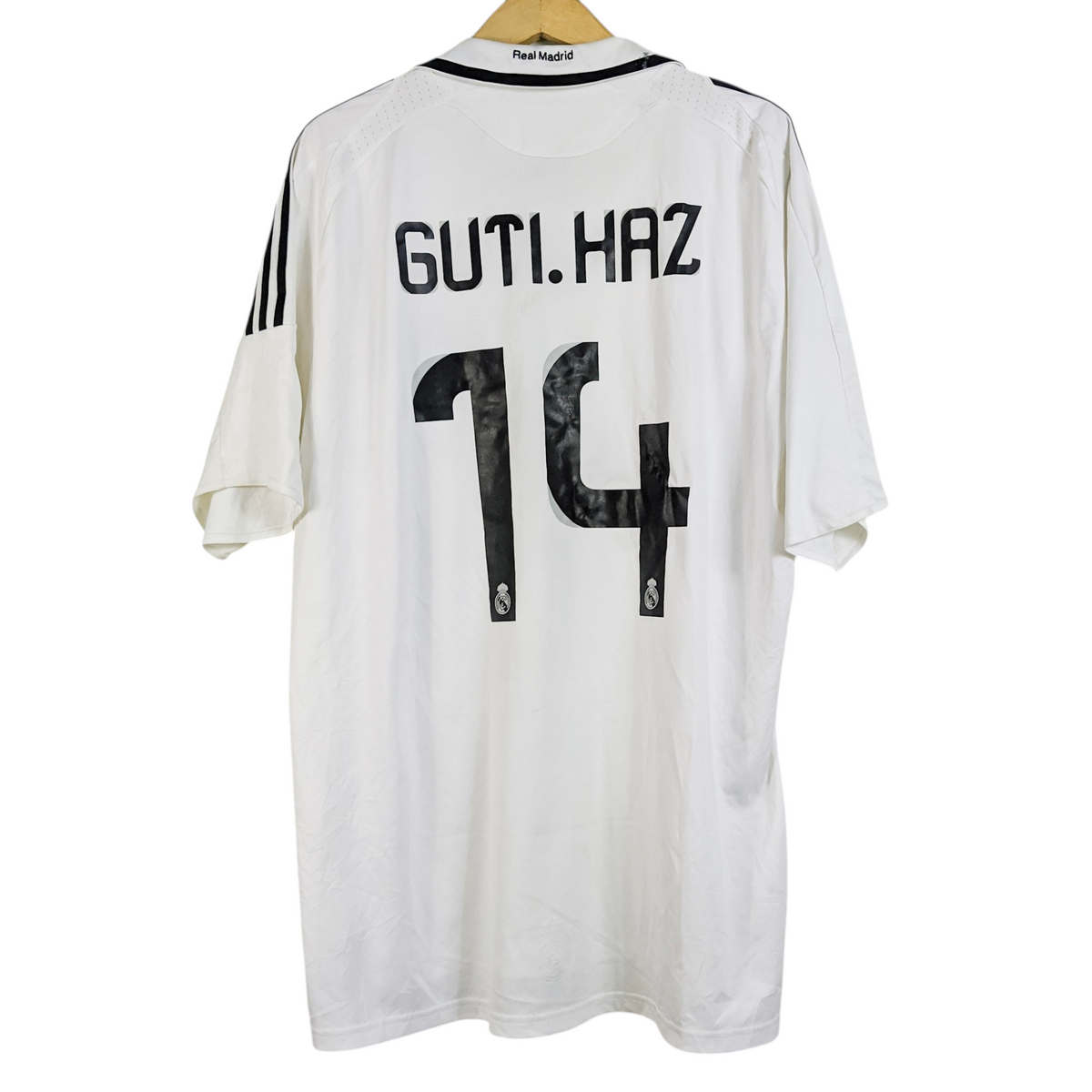 Original Real Madrid 2008/09 Home - Guti Haz #14 Size XXL