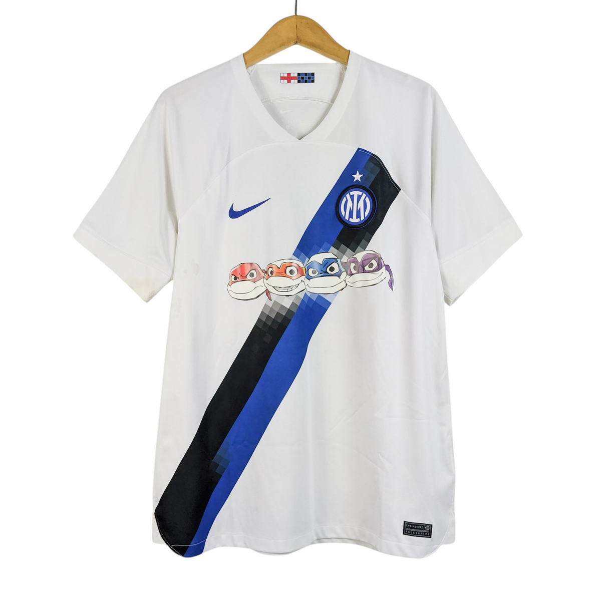 Original Inter Milan 2023/24 'Ninja Turtles' Away - Calhanoglu #20 Size L