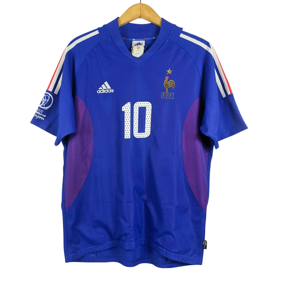 Original France 2002/04 Home - Zidane #10 Size fit L