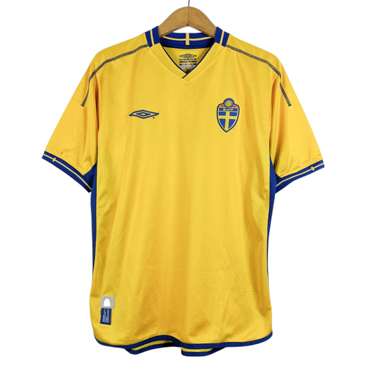 Original Sweden 2003/04 Home - Ibrahimovic #10 Size M