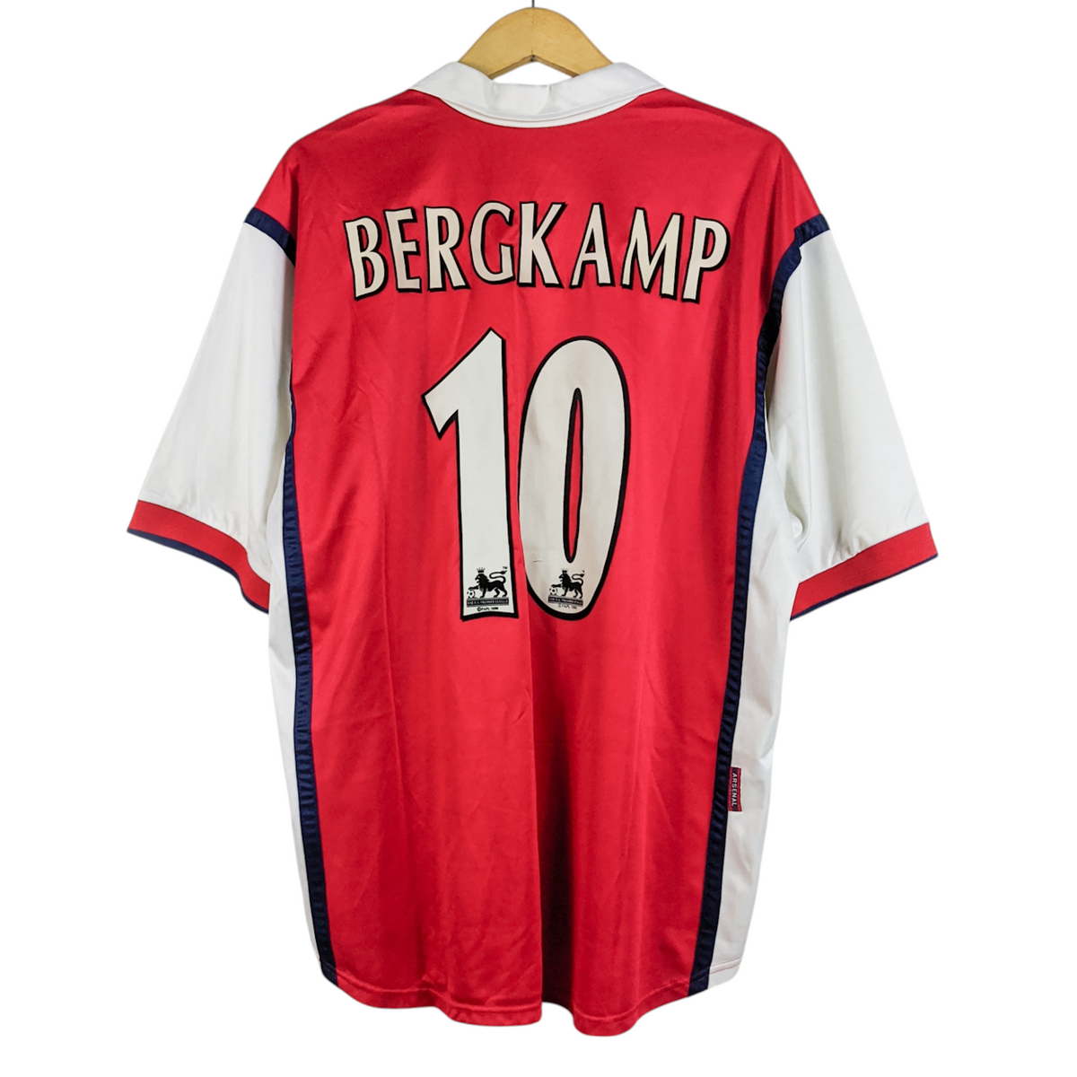Original Arsenal 1999/00 Home - Bergkamp #10 Size XL