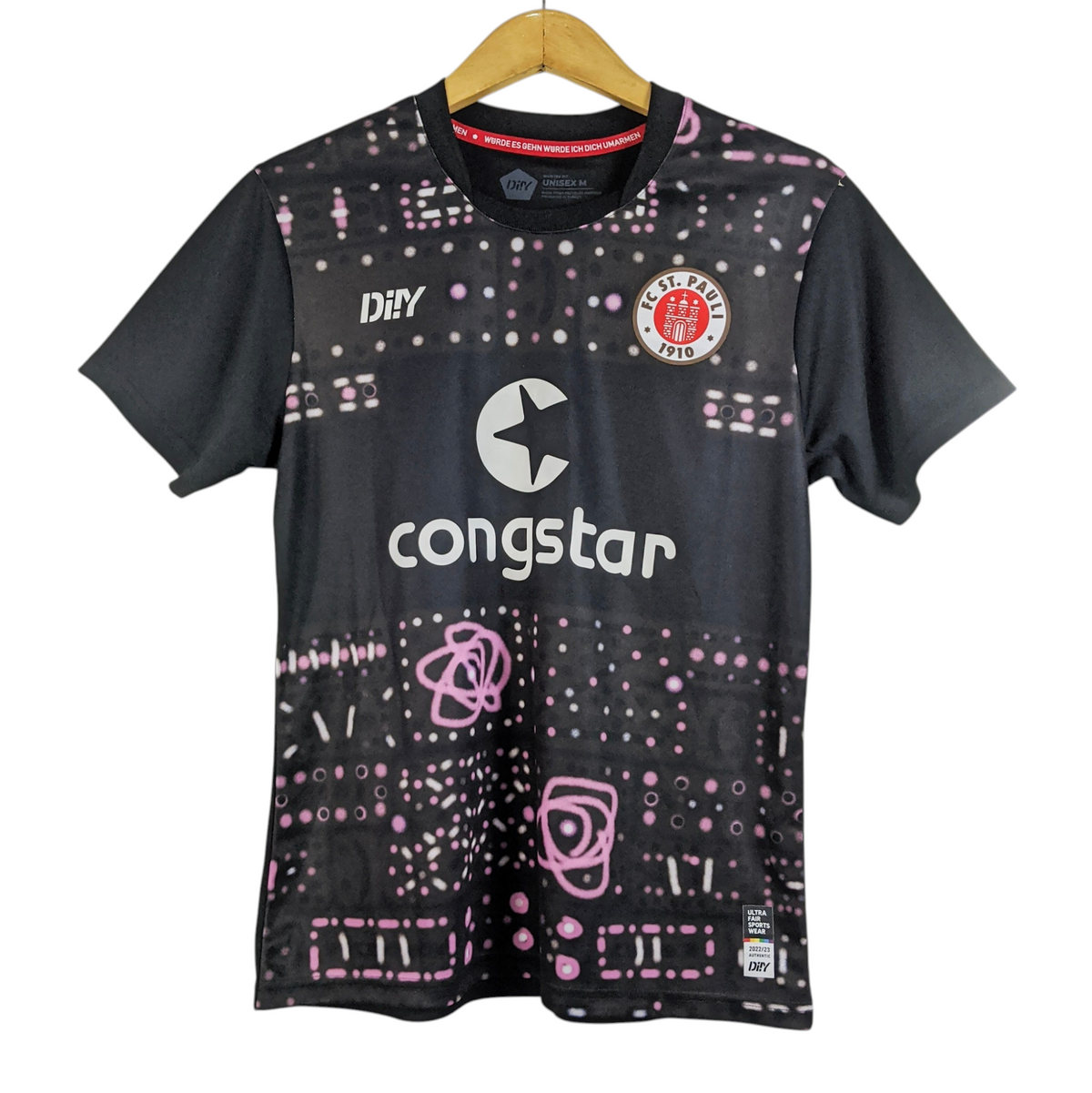 Original St.Pauli 2022/23 Third - Irvine #7 Size M fit S (Bnwt)