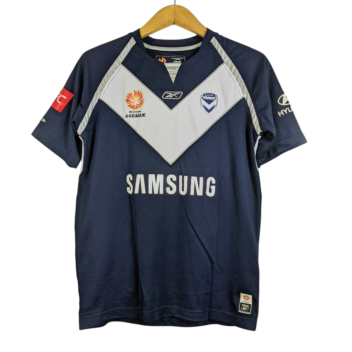 Original Melbourne Victory 2008/09 Home - Thompson #10 Size L (Kids)