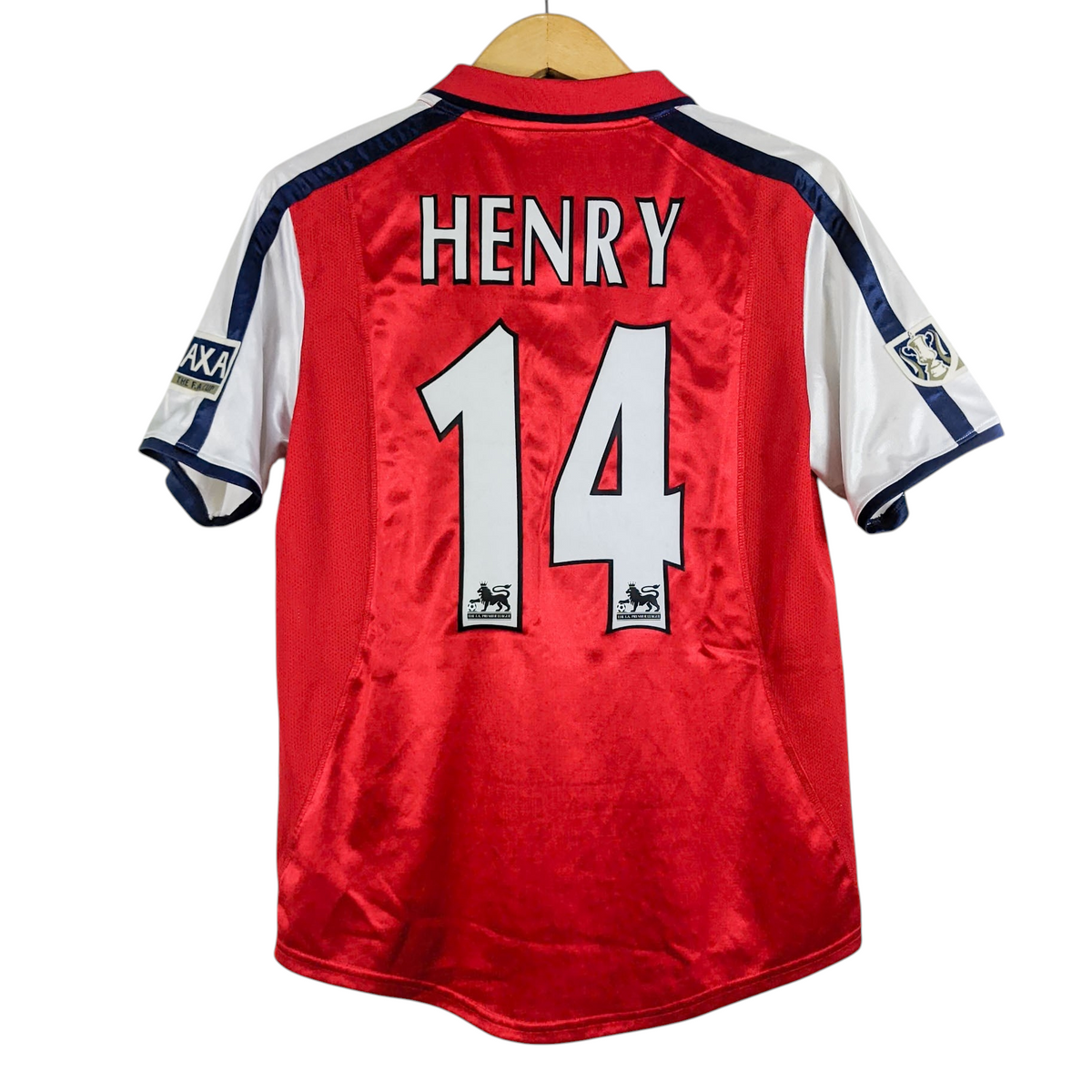Original Arsenal 2002 Home - Henry #14 Size S