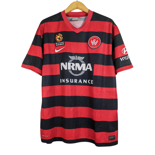 Original Western Sydney Wanderers 2013/14 Home - Juric #9 Size XL