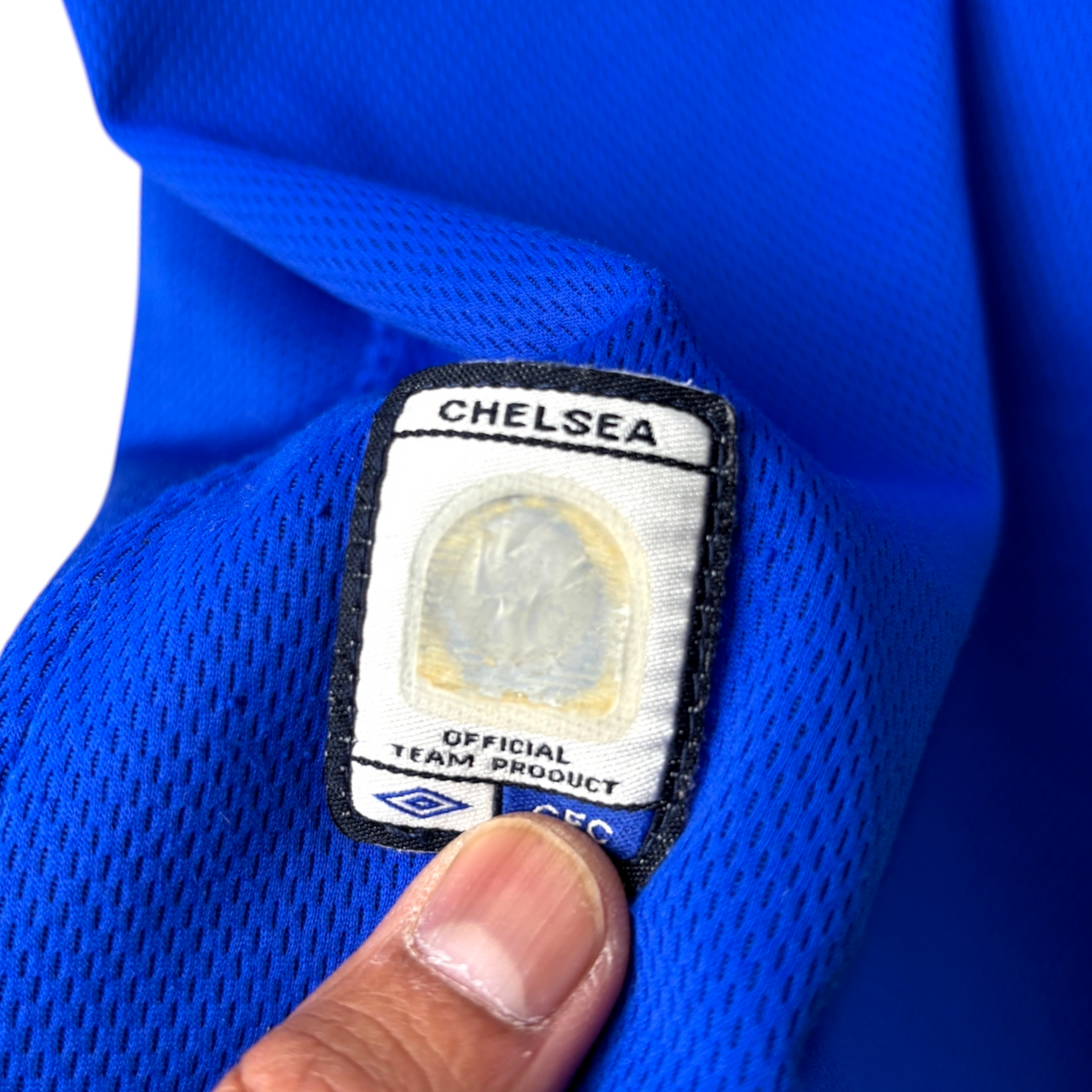 Original Chelsea 2003/05 Home - Zola #25 Size S