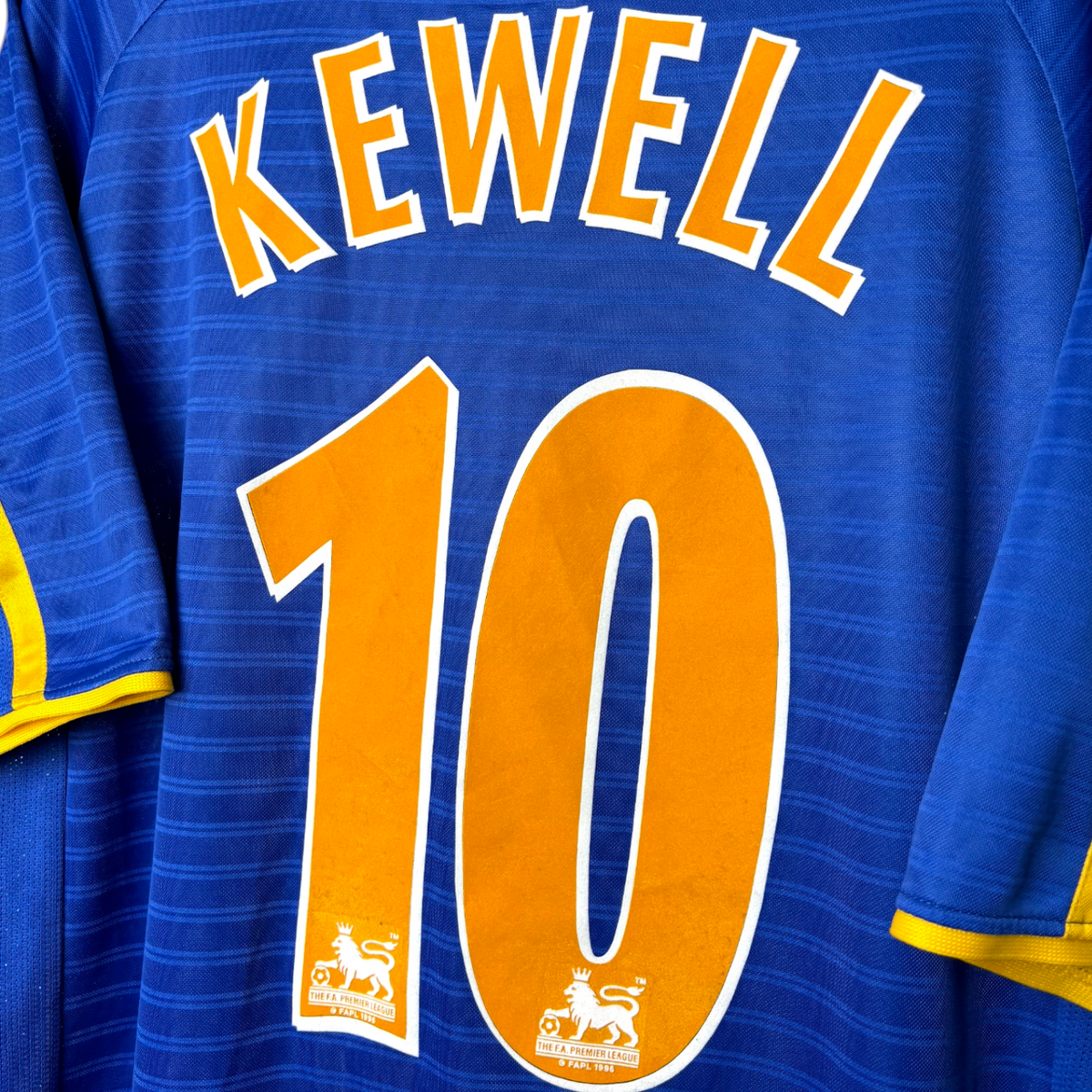 Original Leeds United 2001/03 Away - Kewell #10 Size L