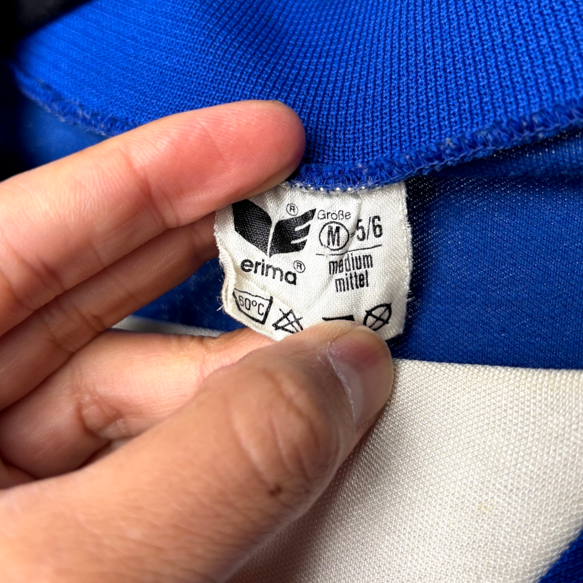 Original Schalke 1977/79 Home - Size M (Long Sleeve)