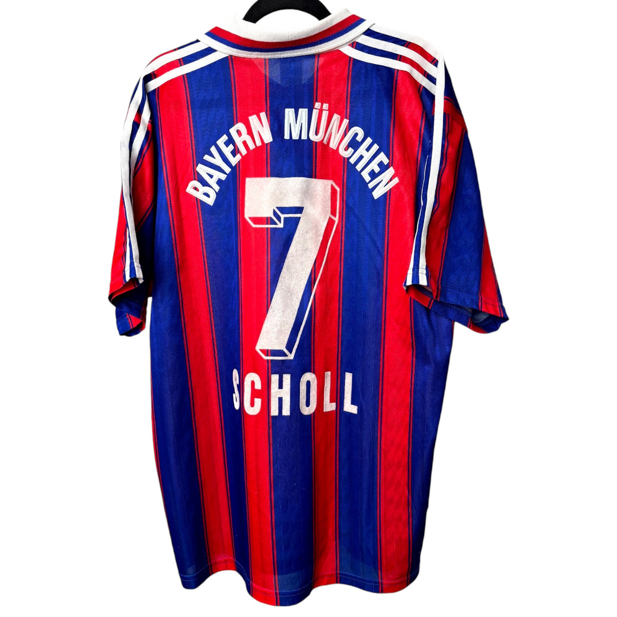 Original Bayern Munchen 1995/97 Home - Scholl #7 Size L