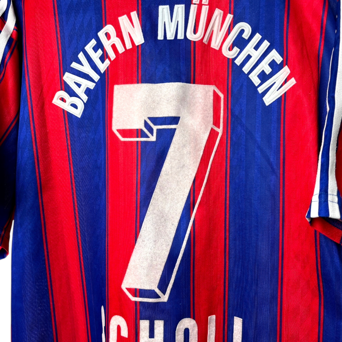 Original Bayern Munchen 1995/97 Home - Scholl #7 Size L