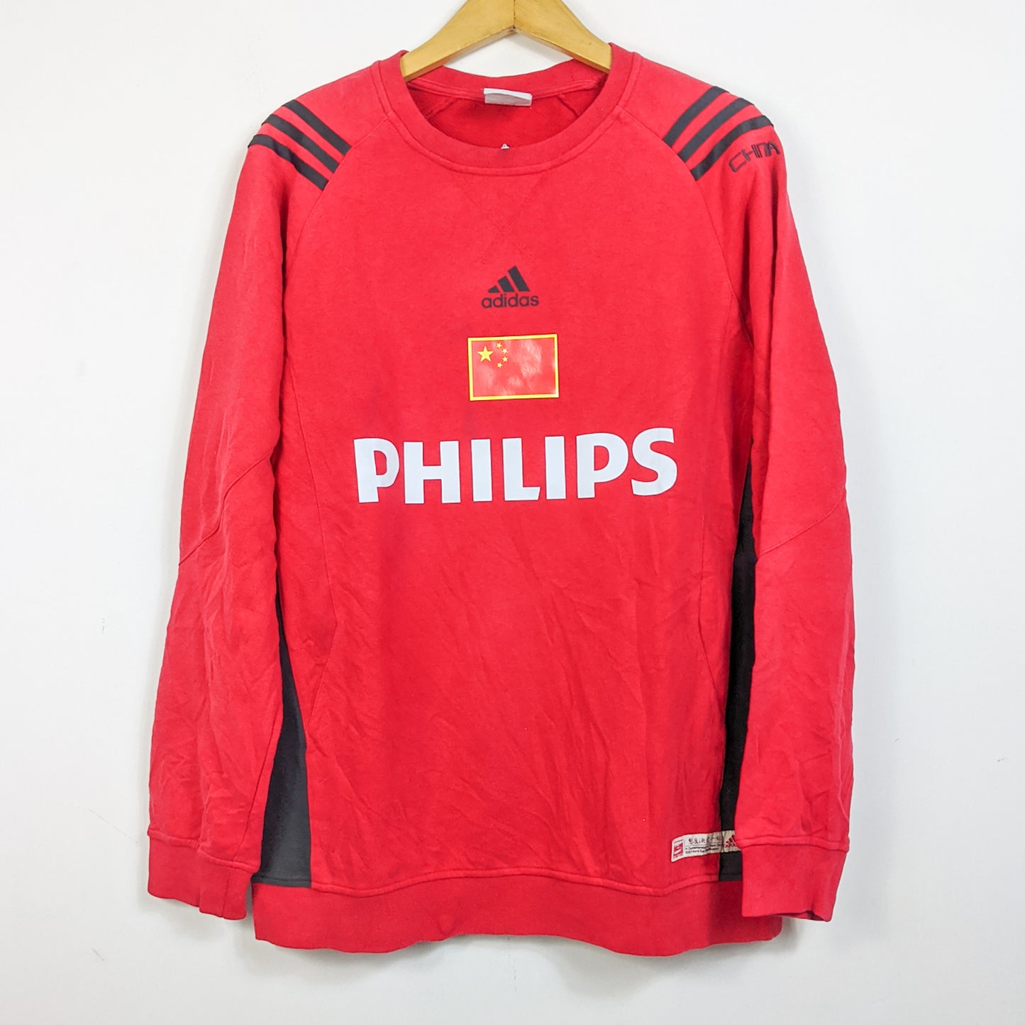 Original China Training Sweatshirt 2001 World Cup Qualifiers - Size XL