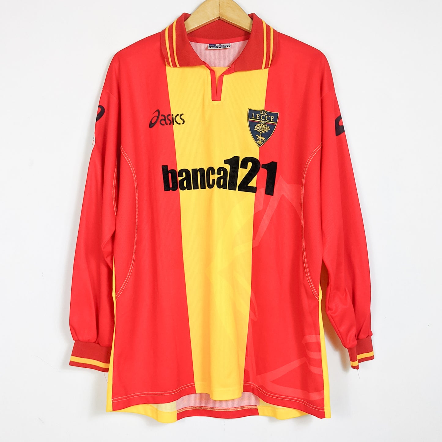 Original Lecce 2001/02 Home - Tonetto #24 Size XL (Long sleeve) (matchworn)