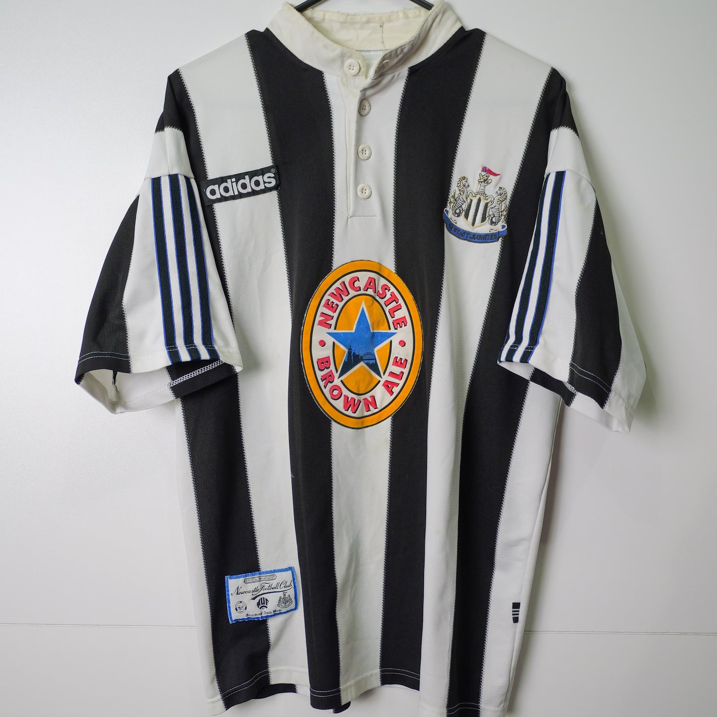 Authentic Newcastle 1995/96 Home - Size L