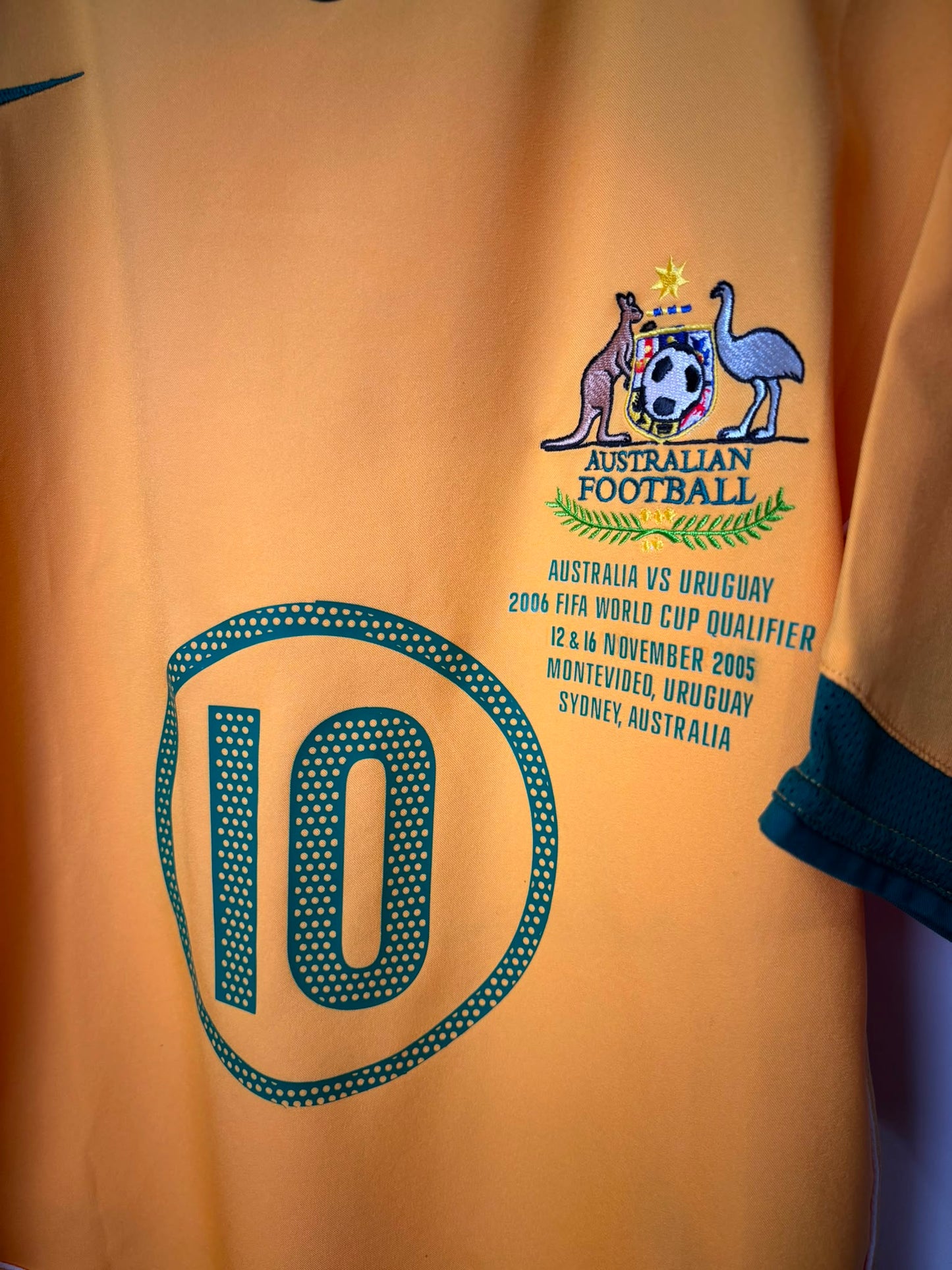 Original Australia 2004 Home - Kewell #10 Size M