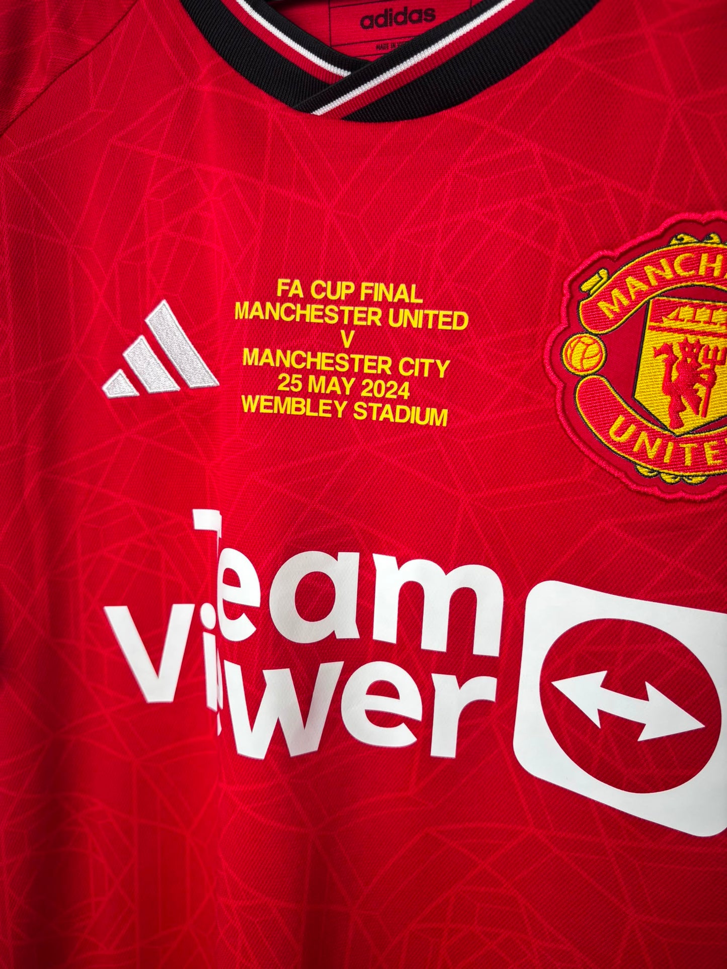 Original Manchester United 2023/24 Home - Mainoo #37 Size M