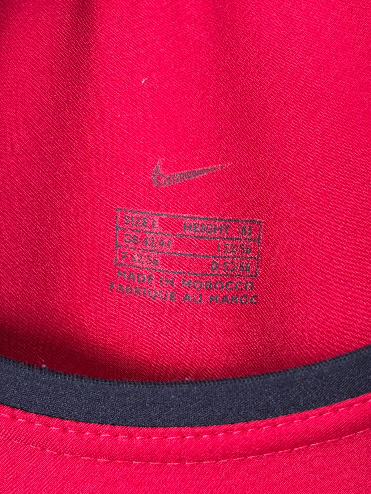 Original Manchester United 2002/04 Home - Ronaldo #7 Size L (Long Sleeve)