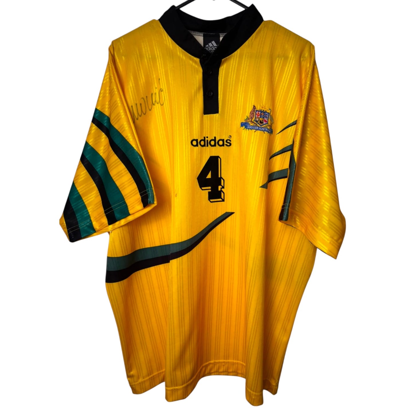 Original Australia 1996 Home - Ivanovic #4 Size XL (Match Issue)