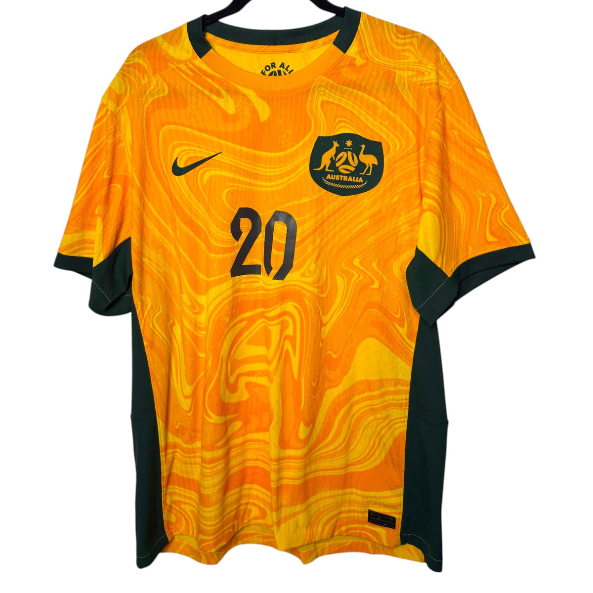 Original Australia 2023 Home - Kerr #20 Size XL (Player Issue)