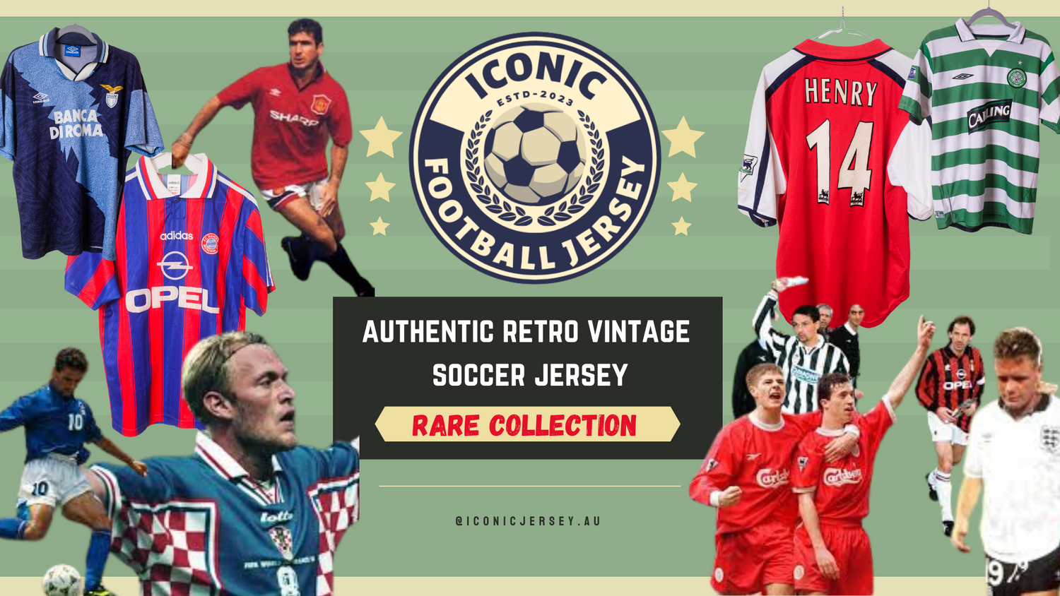 Iconic Jersey - Authentic Vintage Retro Soccer Jersey Store – Authentic  Retro Jerseys