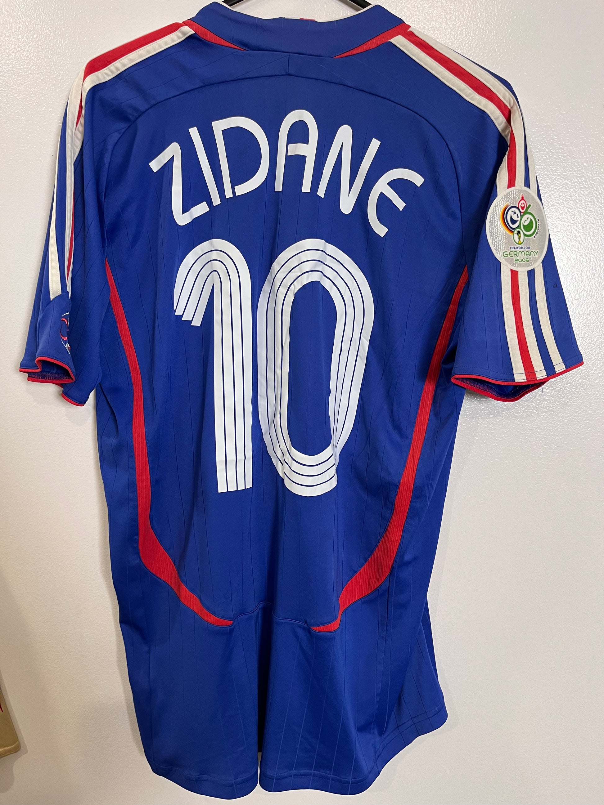 France Home 2006 Shirt – Zidane #10 Retro Jersey