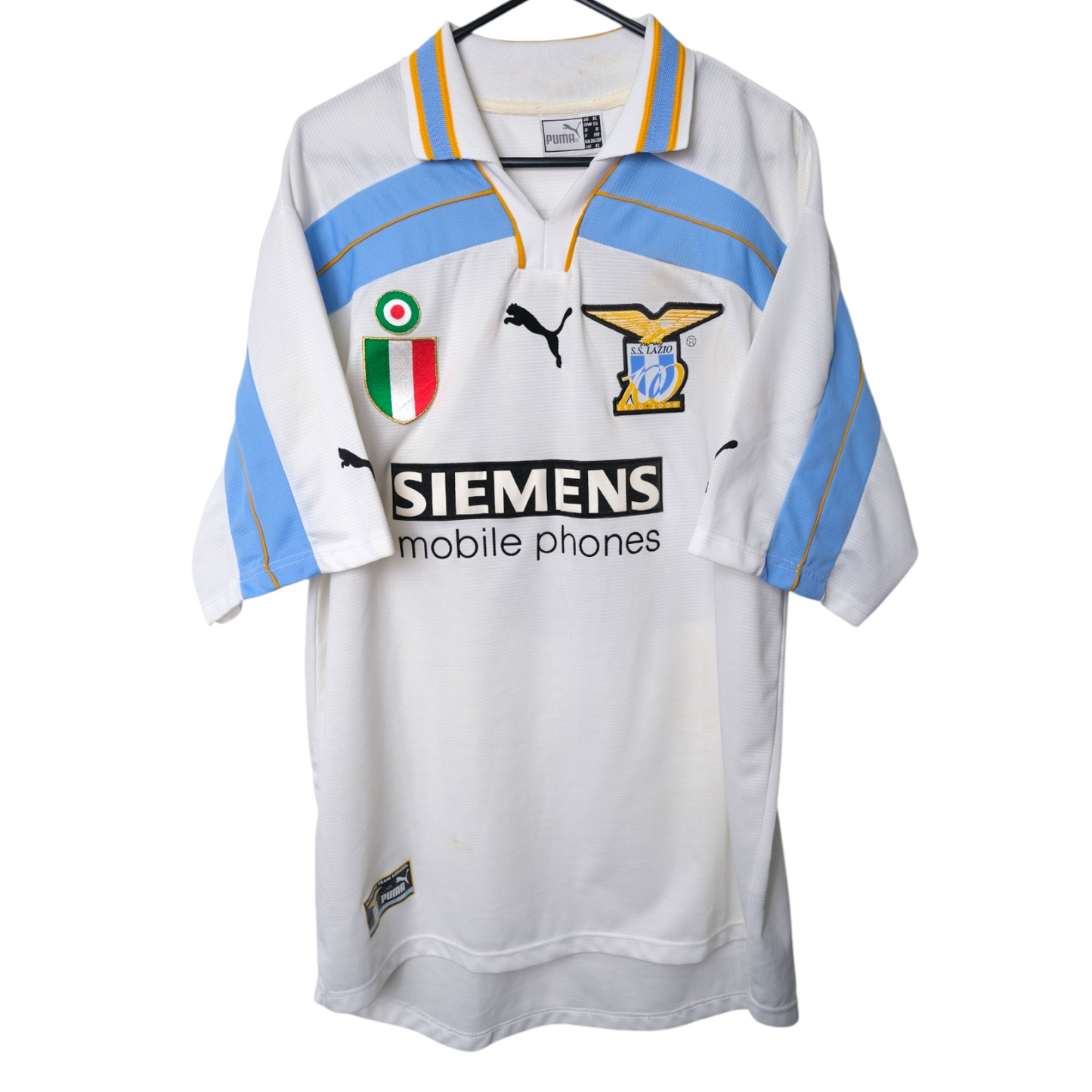 Original Lazio 2000/01 Centenary - Nesta #13 Size XL