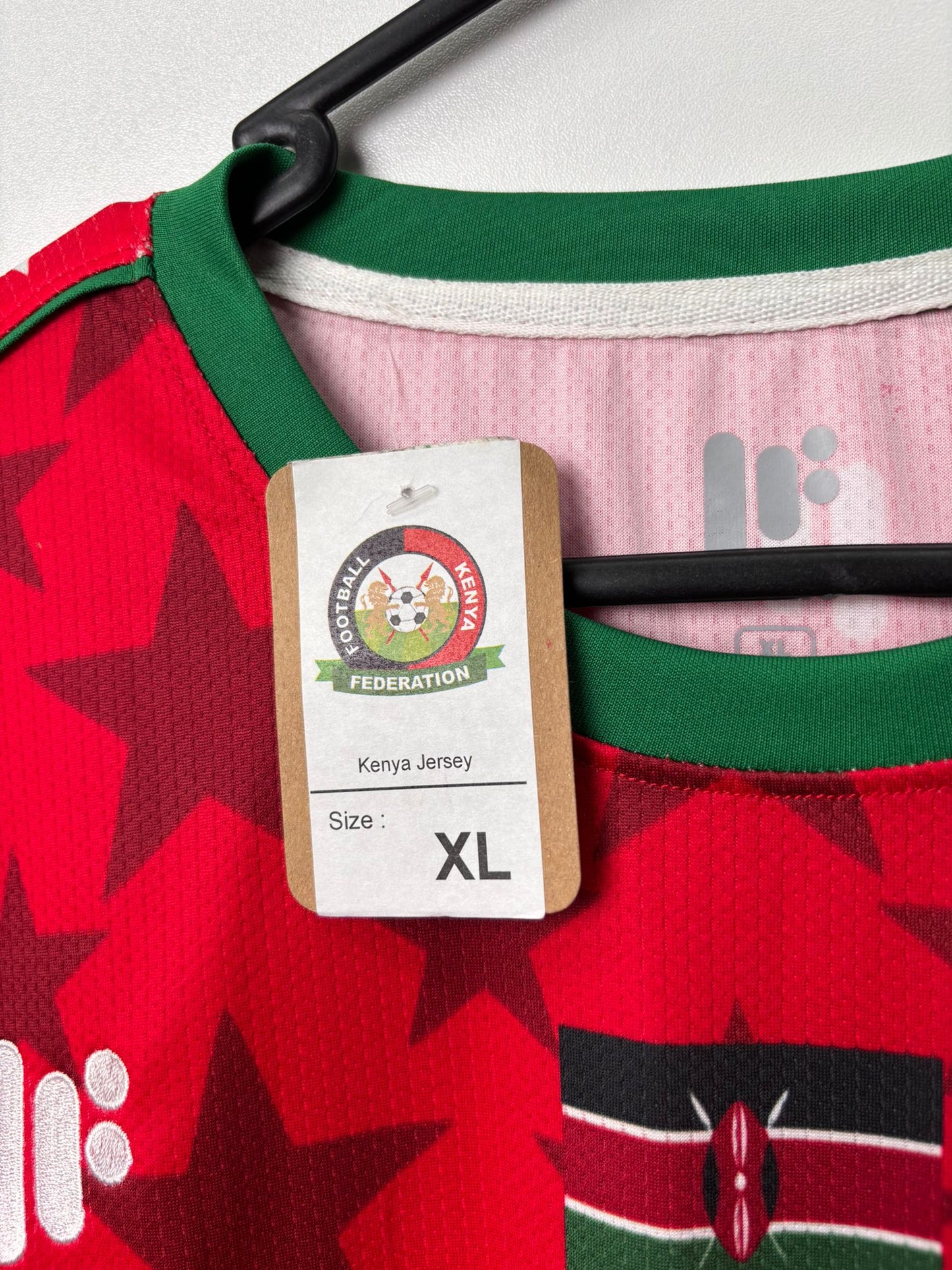 Original Kenya 2017/18 Away - Namokoyi #5 Size XL fit L (Bnwt)