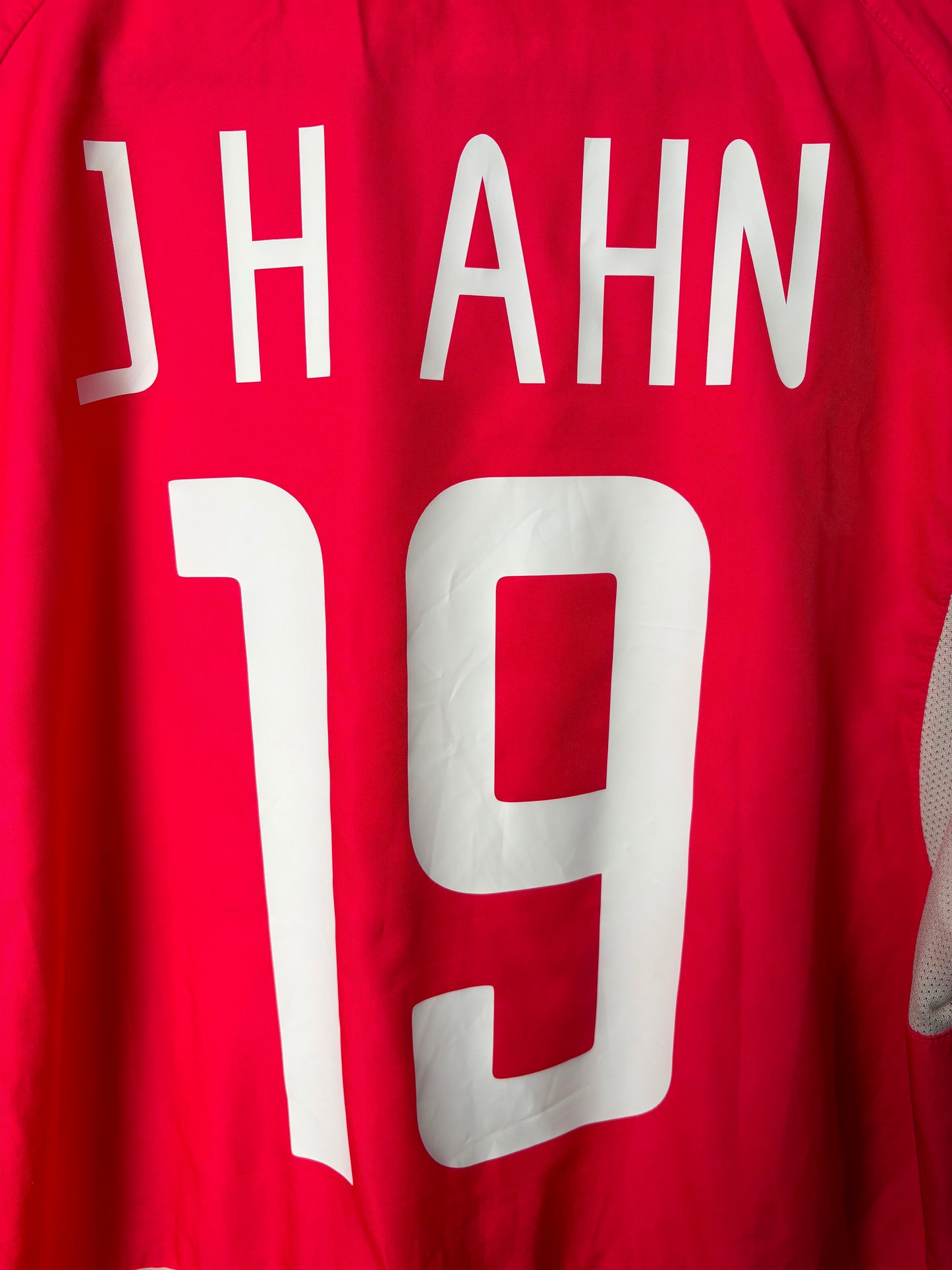 Original South Korea 2002 Home - Ahn Jung Hwan #19 Size L