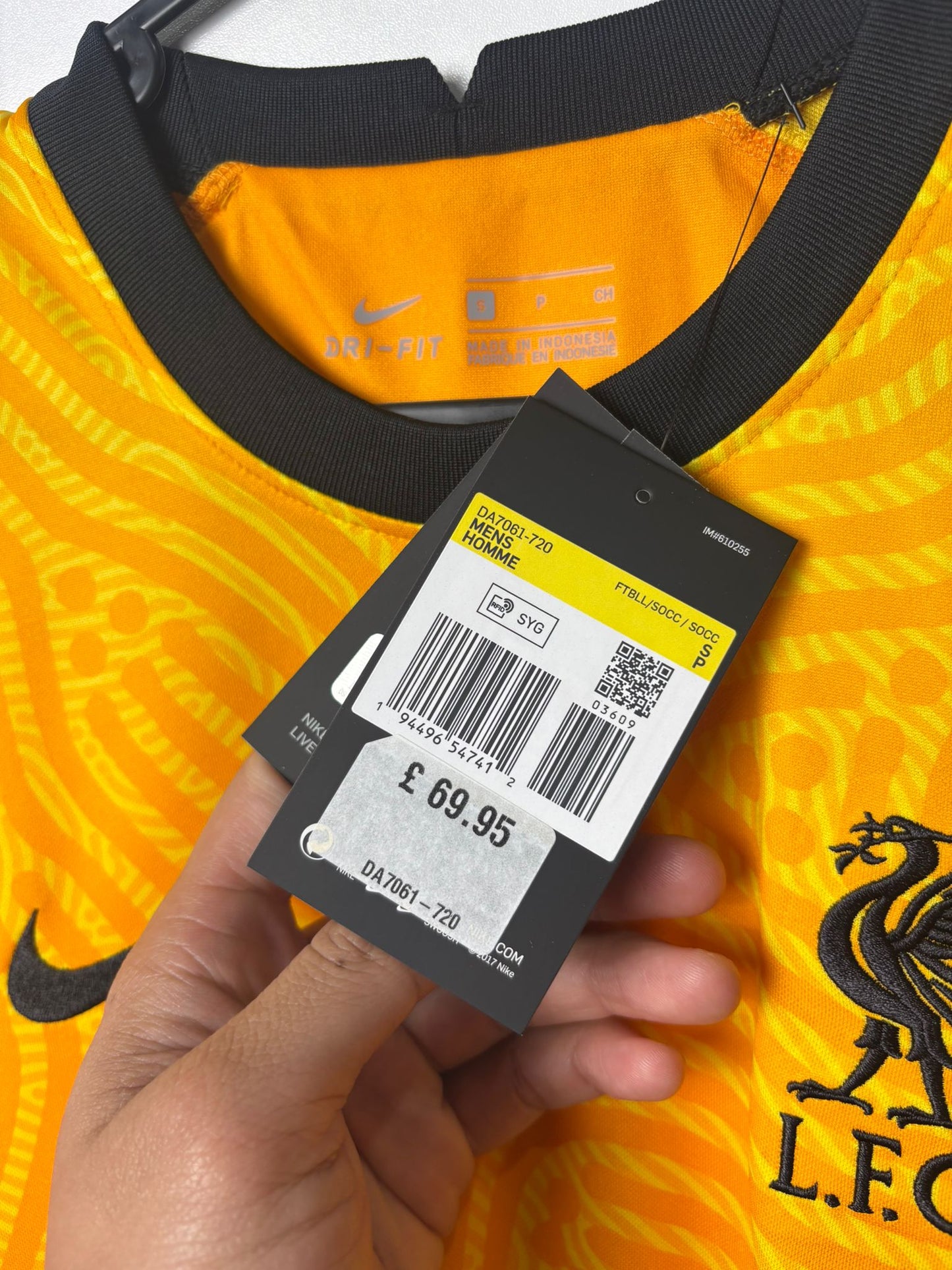 Original Liverpool 2020/21 GK - Size S (Bnwt)