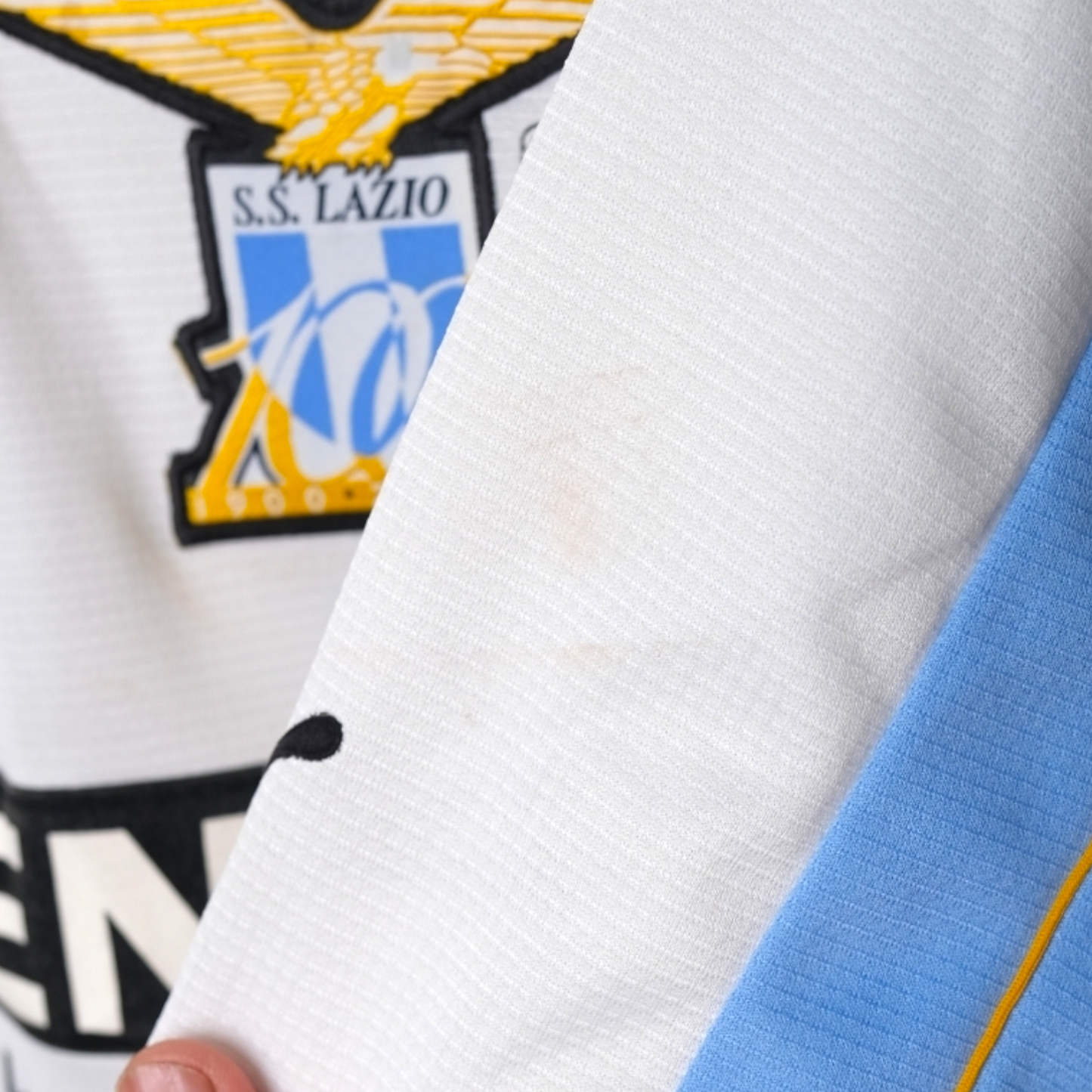Original Lazio 2000/01 Centenary - Nesta #13 Size XL