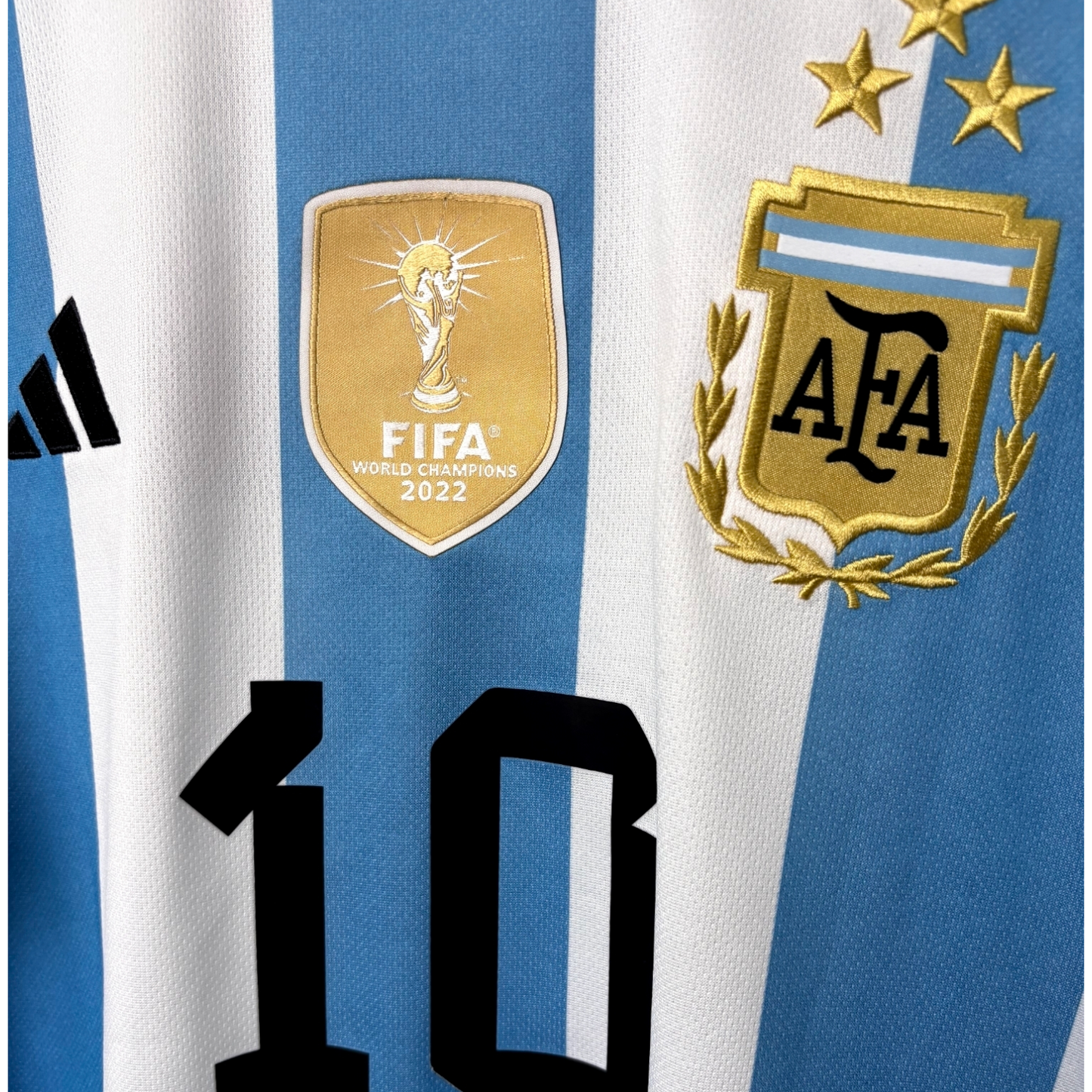 Original Argentina 2022/23 Home - Messi #10 Size L (Bnwt)