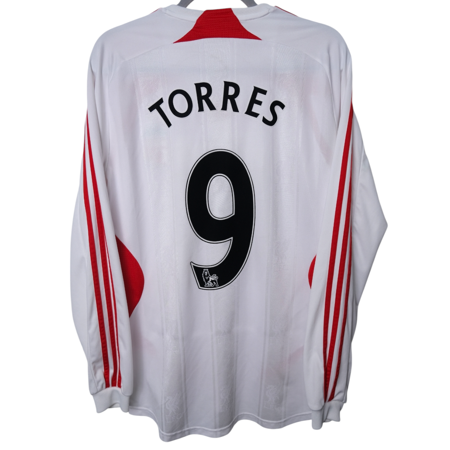 Original Liverpool 2007/08 Away - Torres #9 Size M (Long sleeve)