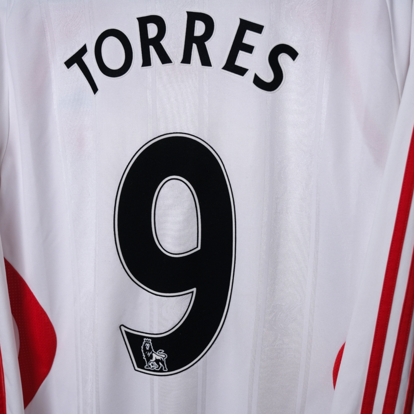 Original Liverpool 2007/08 Away - Torres #9 Size M (Long sleeve)