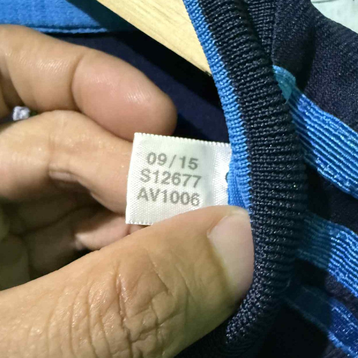 Original Real Madrid 2015/16 Third - Ronaldo #7 Size L fit M (Player issue)