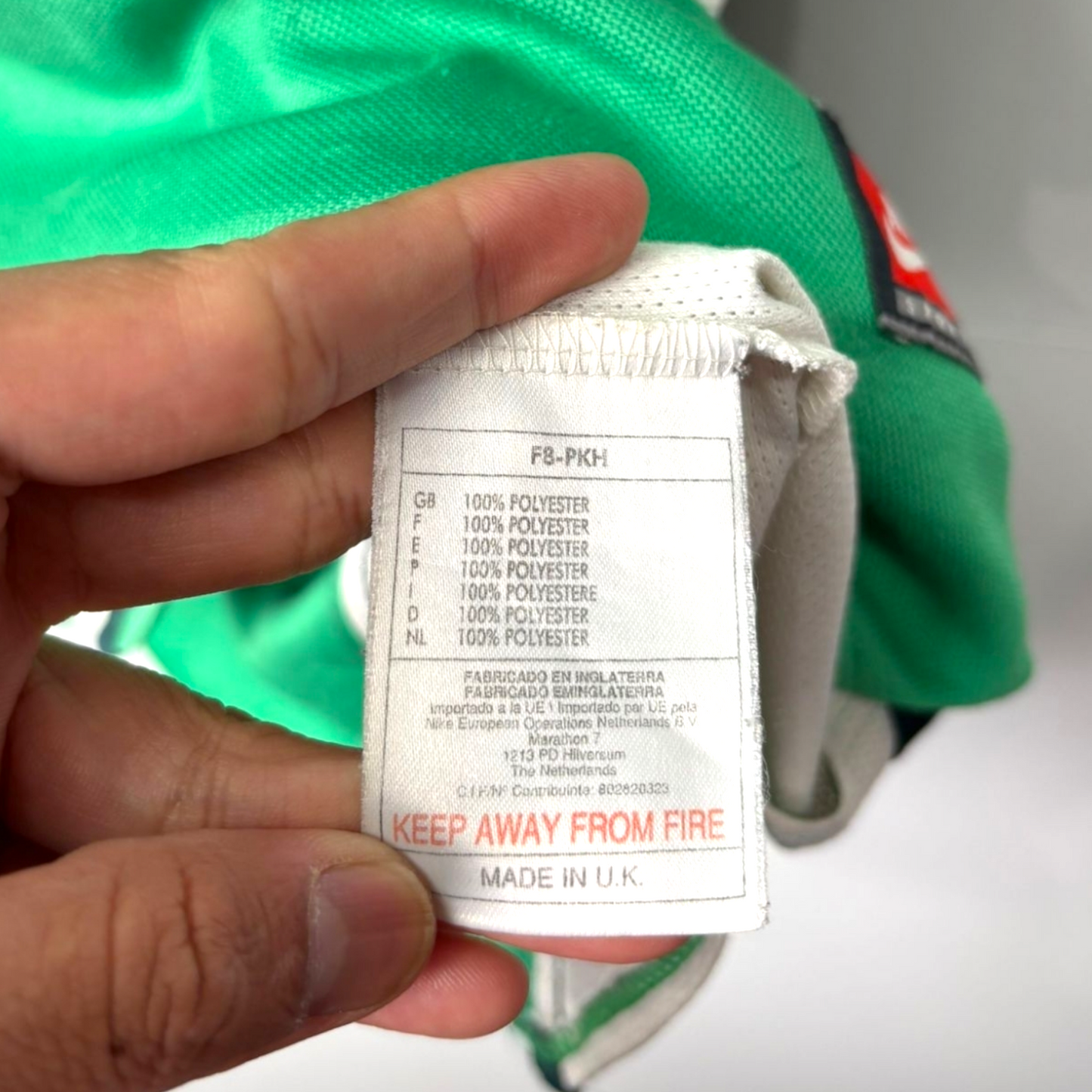 Original Nigeria 1998 Home - Okocha #10 Size L