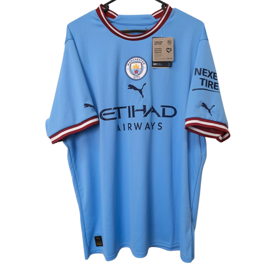 Original Manchester City 2022/23 Home - Haaland #9 Size XL (Bnwt)