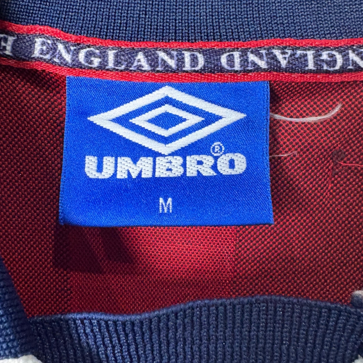 Original England 1998 Away - Beckham #7 Size M (Long sleeve)