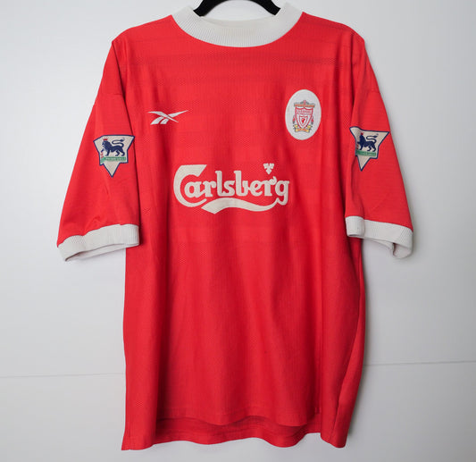 Authentic Liverpool 1998/00 Home - Redknapp #11 Size M