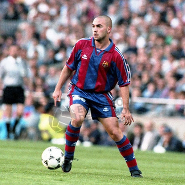 Original Barcelona 1996/97 Home - De La Pena #23 Size L