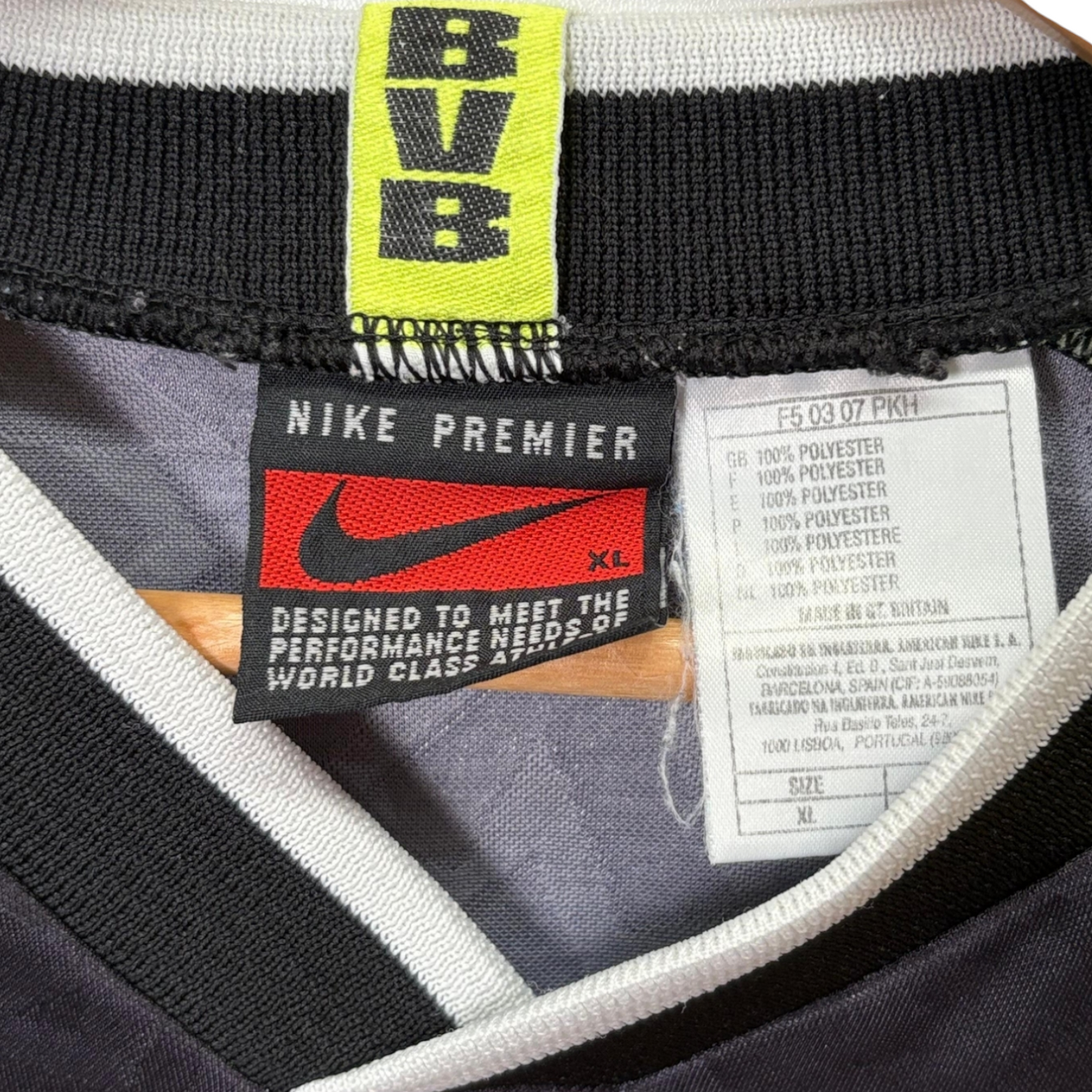 Original Dortmund 1995/96 Away - Size XL (Long Sleeve)