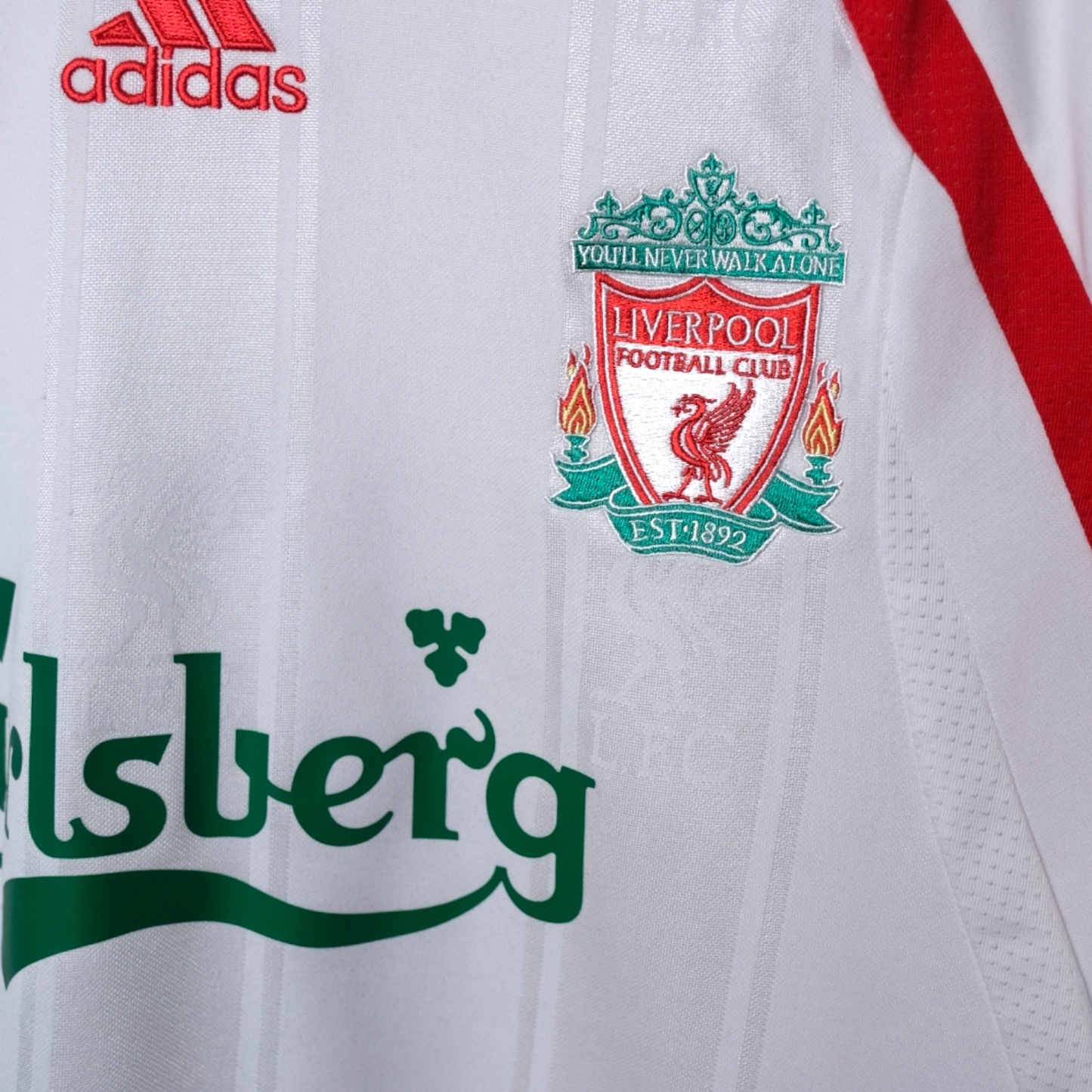 Original Liverpool 2007/08 Away - Torres #9 Size M (Long sleeve)