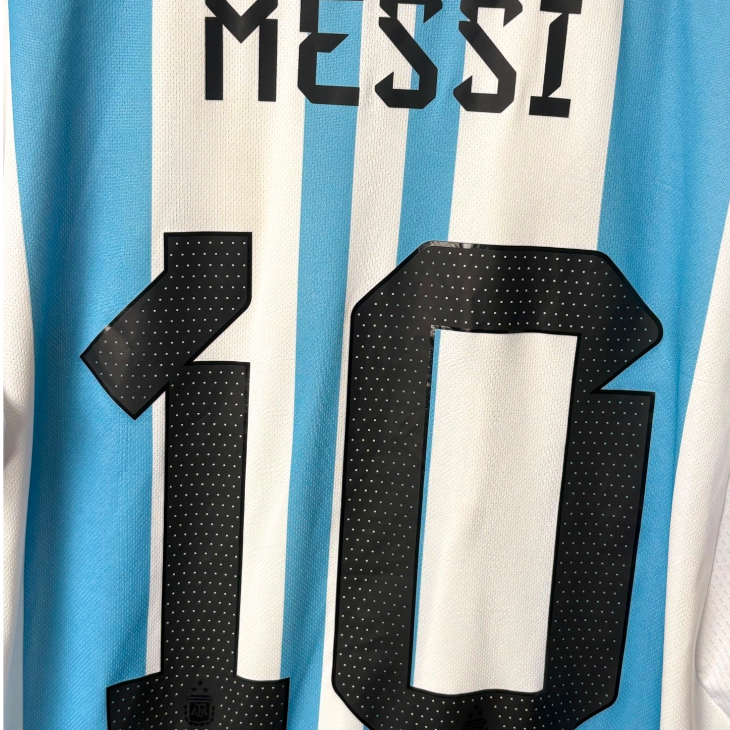 Original Argentina 2022 Home - Messi #10 Size L (3 stars)