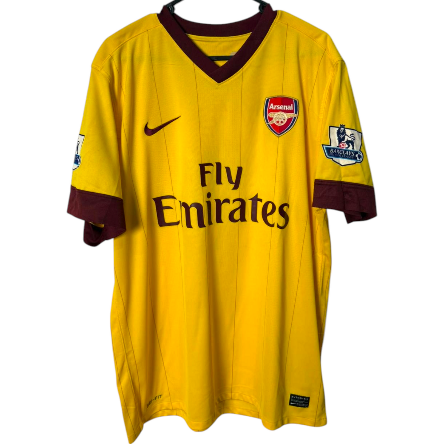 Original Arsenal 2010/11 Away - Nasri #8 Size L