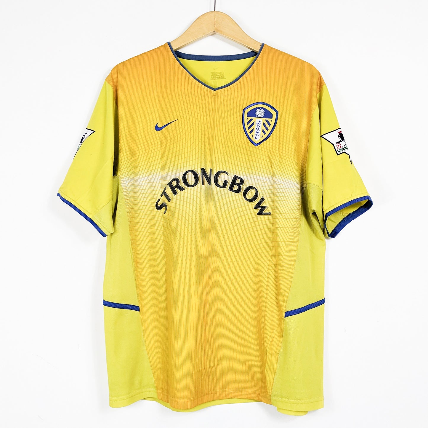 Authentic Leeds United 2002/03 Away - Kewell #10 Size L