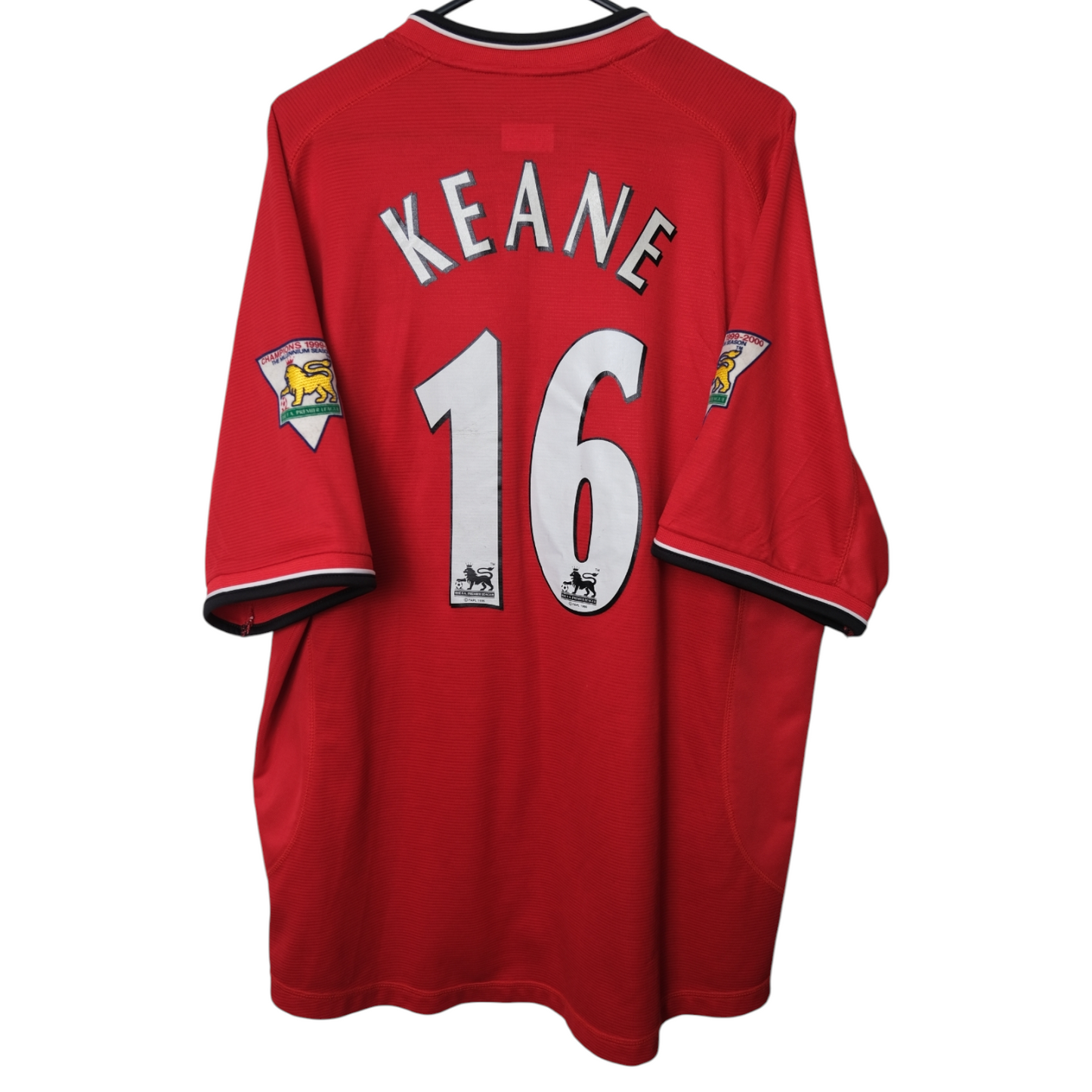 Original Manchester United 2000/02 Home - Keane #16 Size XL
