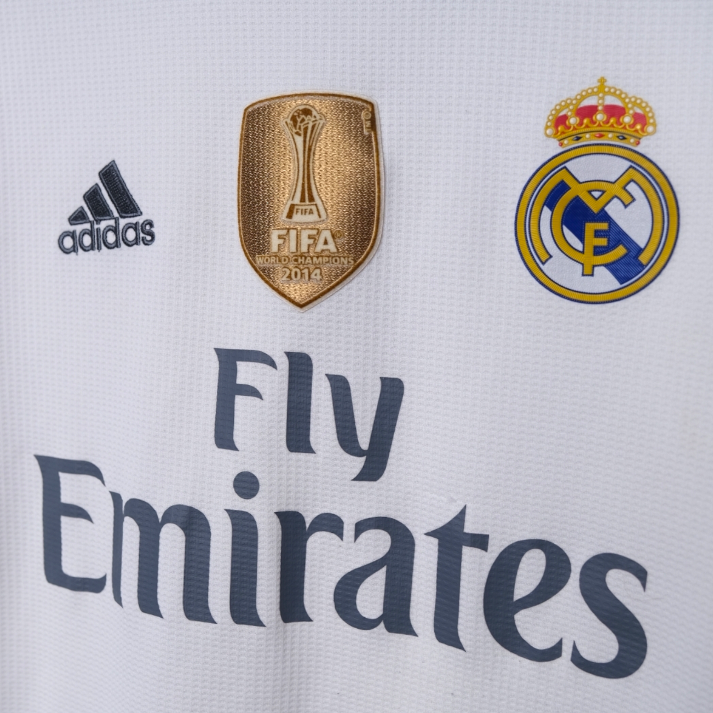 Original Real Madrid 2015/16 Home - Ronaldo #7 Size M (Long sleeve)