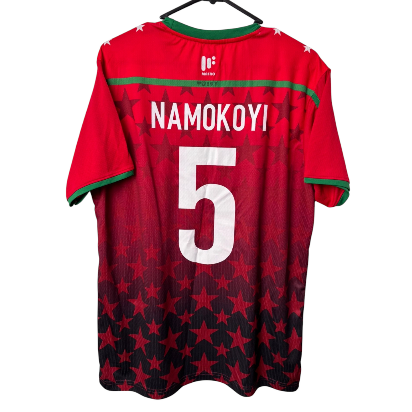 Original Kenya 2017/18 Away - Namokoyi #5 Size XL fit L (Bnwt)