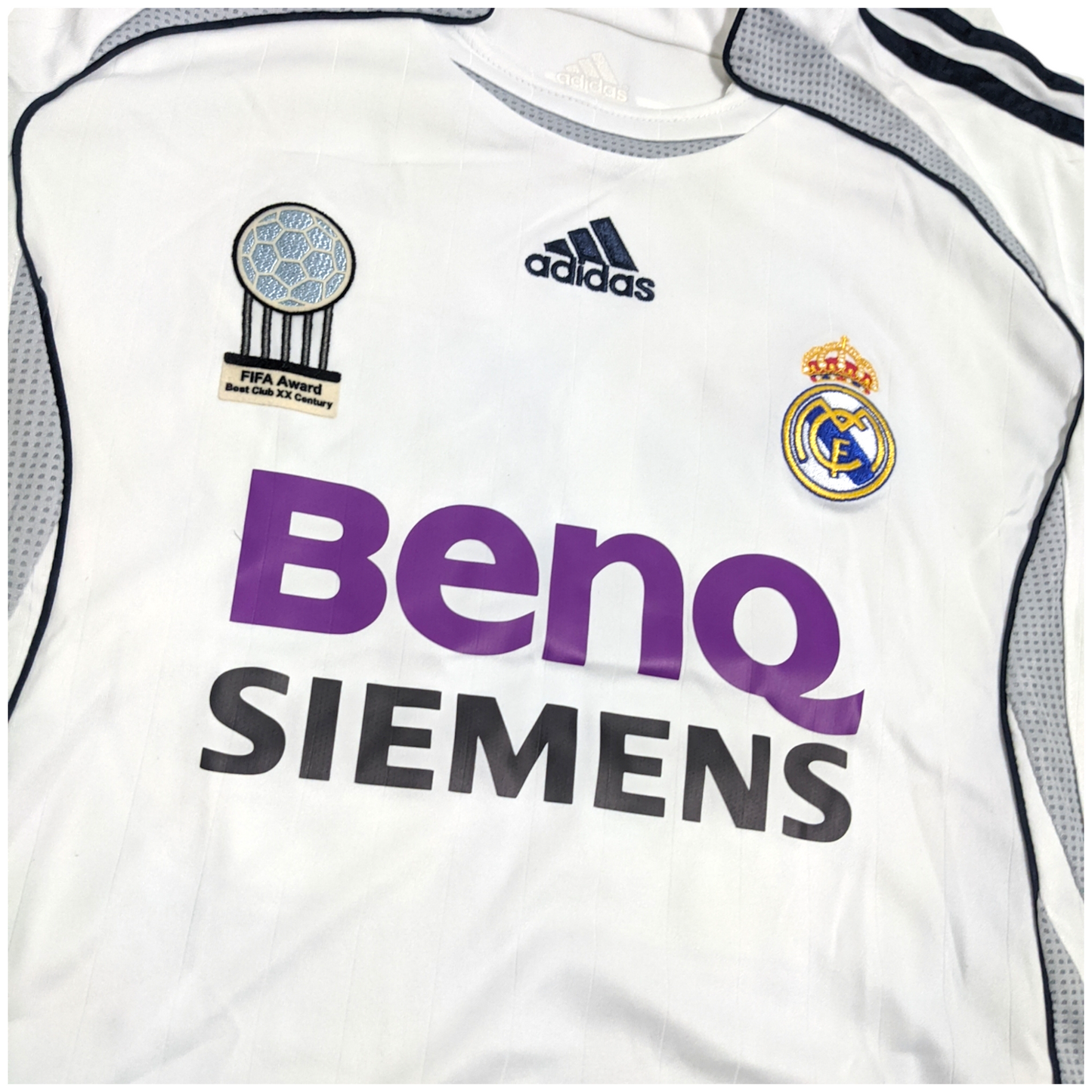Original Real Madrid 2006/07 Home - Beckham #23 Size M Boys