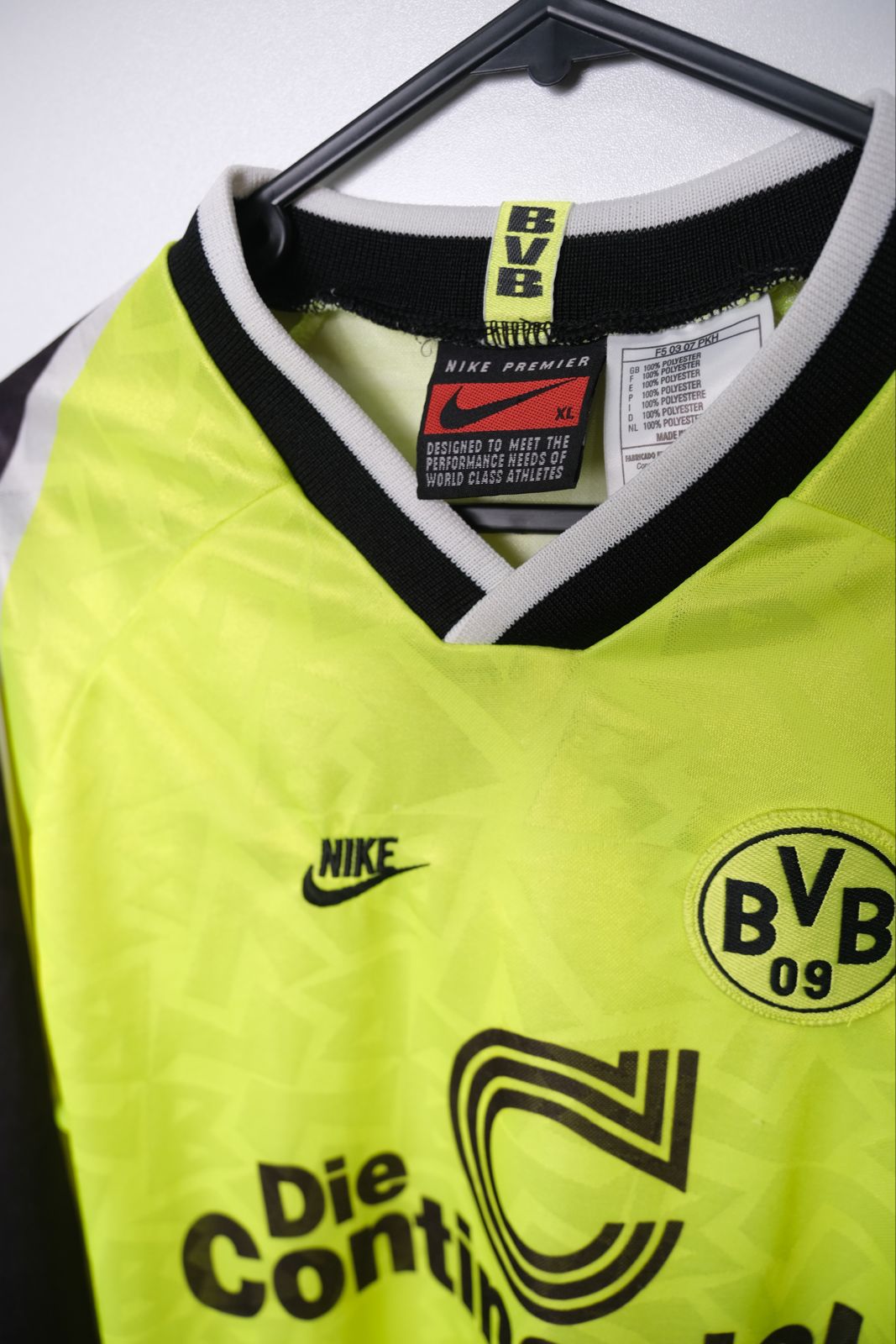 Original Dortmund 1995/96 Home - Size XLB (Long Sleeve)